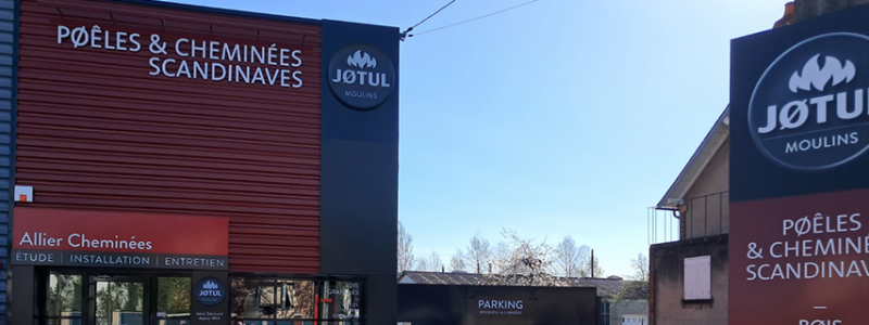 Magasin Poêle à bois Jotul Moulins